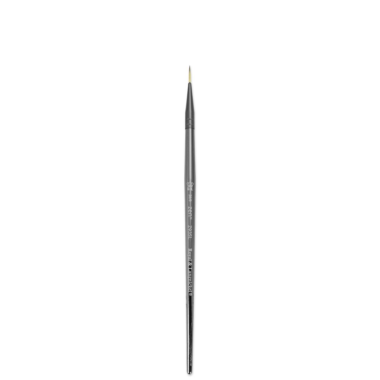 12 Pack: Zen™ Series 93 Short Handle Script Liner Brush